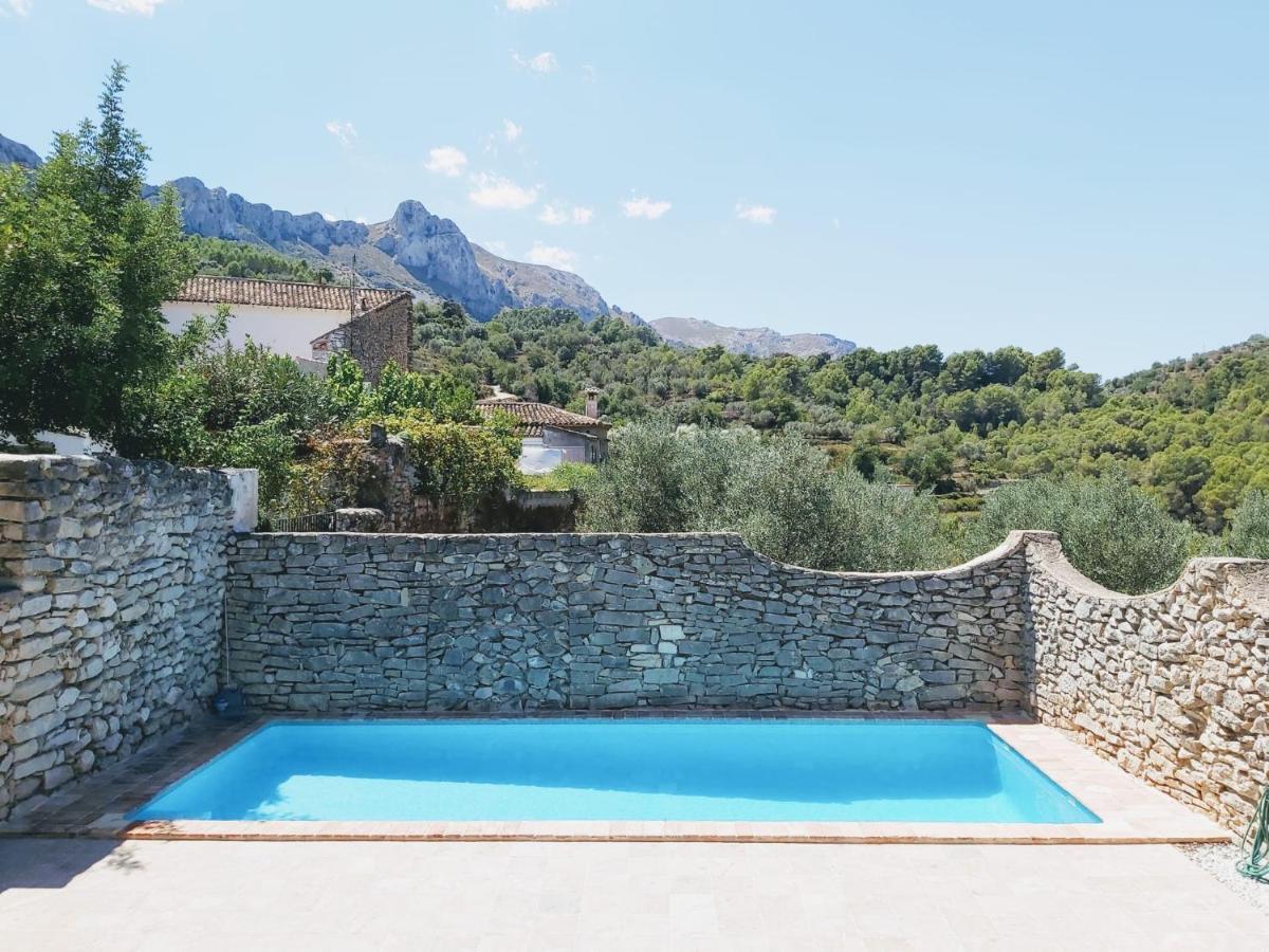 Casa Nicole Naturaleza, Montanas Y Piscina Privada En Alicante Carroja Exteriör bild