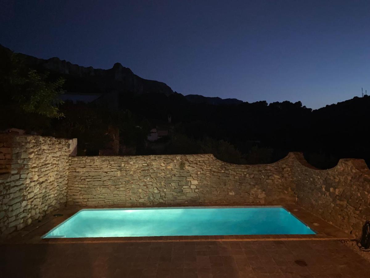 Casa Nicole Naturaleza, Montanas Y Piscina Privada En Alicante Carroja Exteriör bild
