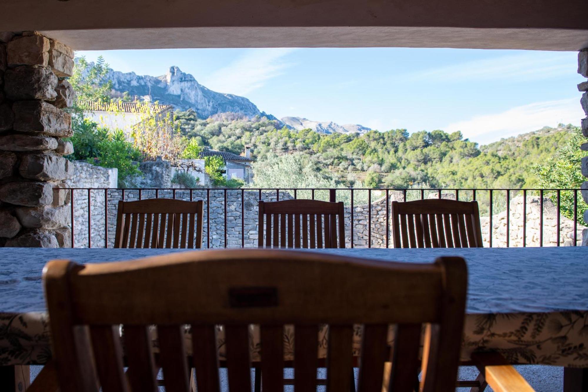 Casa Nicole Naturaleza, Montanas Y Piscina Privada En Alicante Carroja Exteriör bild